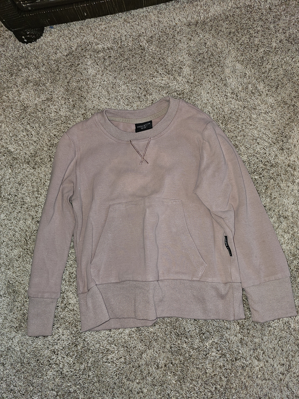 Little Bipsy Dusty Pink Long Sleeve Pullover